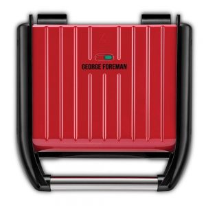 George Foreman Red 5-Portion Family Grill