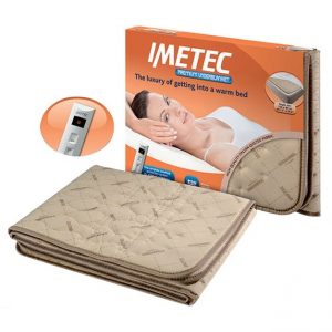 Imetec Single Bed Washable Heated Underblanket Imetec Single Bed Washable Heated Underblanket