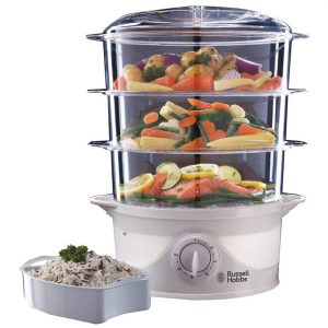 Russell Hobbs 3 Tier Food Steamer Russell Hobbs 3 Tier Food Steamer