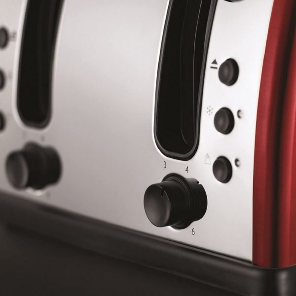 Russell Hobbs Legacy 4 Slice Toaster Red