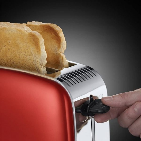 Russell Hobbs Colours Plus 2 Slice Toaster Red