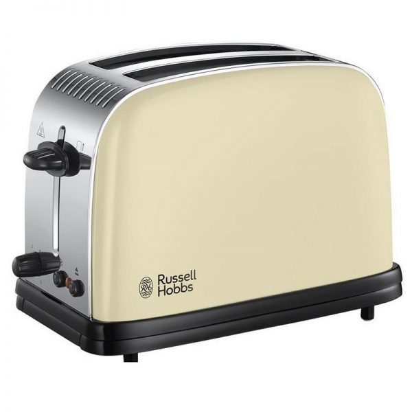Russell Hobbs Colours Plus 2 Slice Toaster Cream