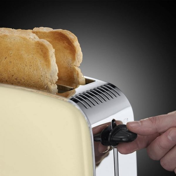 Russell Hobbs Colours Plus 2 Slice Toaster Cream