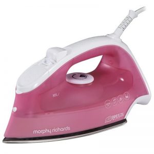 Morphy Richards Breeze Steam Iron – Pink Morphy Richards Breeze Steam Iron - Pink