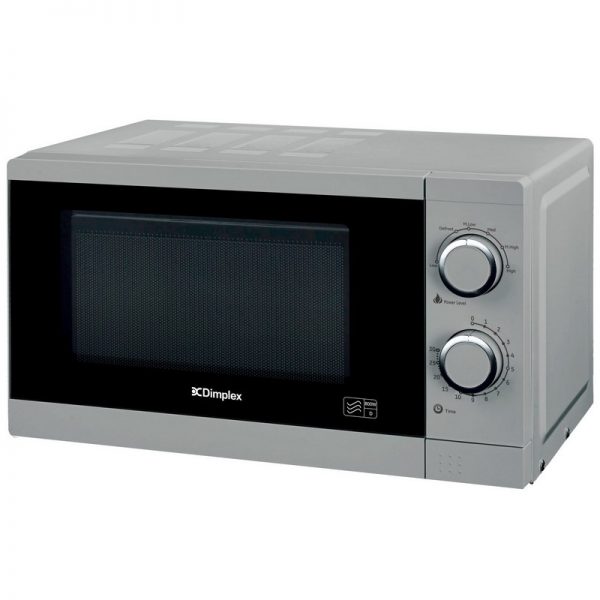 Dimplex Freestanding Silver Microwave