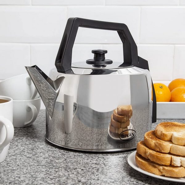 Swan Large Capacity Catering Kettle Stainless Steel
