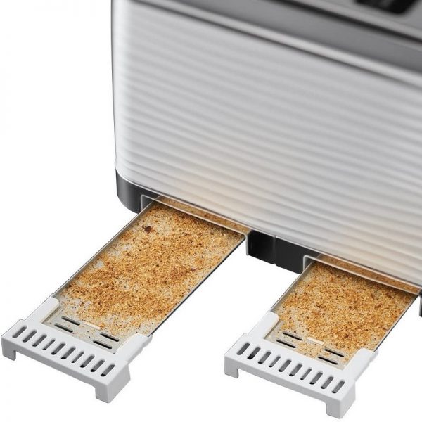 Russell Hobbs Inspire 4 Slice Toaster | White | 24380