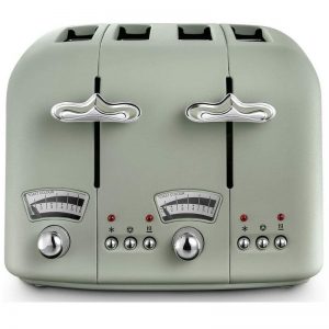 DeLonghi Argento Flora Toaster Green DeLonghi Argento Flora Toaster Green