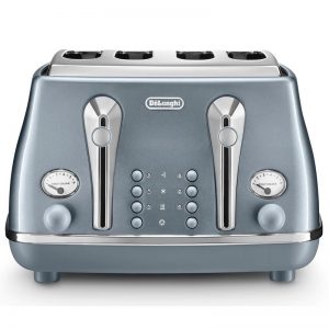 DeLonghi Icona Metallics Toaster Cobalt Blue DeLonghi Icona Metallics Toaster Cobalt Blue