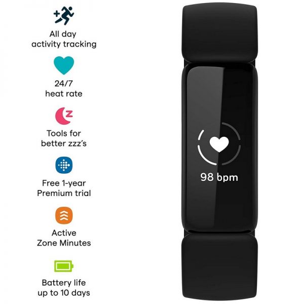Fitbit Inspire 2 Fitness Watch – Black
