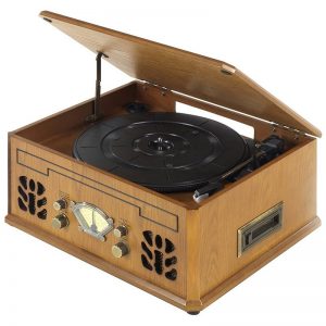 Itek Classic 4 in 1 Music System – Light Wood Itek Classic 4 in 1 Music System – Light Wood