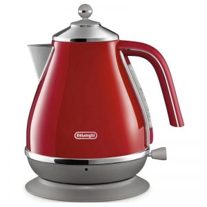 DeLonghi Icona Capitals Kettle Red DeLonghi Icona Capitals Kettle Red