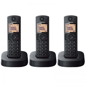 Panasonic KX-TG313 Triple Cordless Phone Set