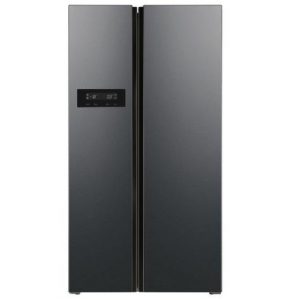 PowerPoint American Style Fridge Freezer – Stainless Steel PowerPoint American Style Fridge Freezer – Stainless Steel