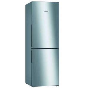 Bosch Serie 4 60CM Free Standing Fridge Freezer – Stainless Steel