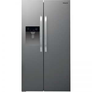 Hotpoint American Style Plumbed Fridge Freezer – Stainless Steel Hotpoint American Style Plumbed Fridge Freezer – Stainless Steel