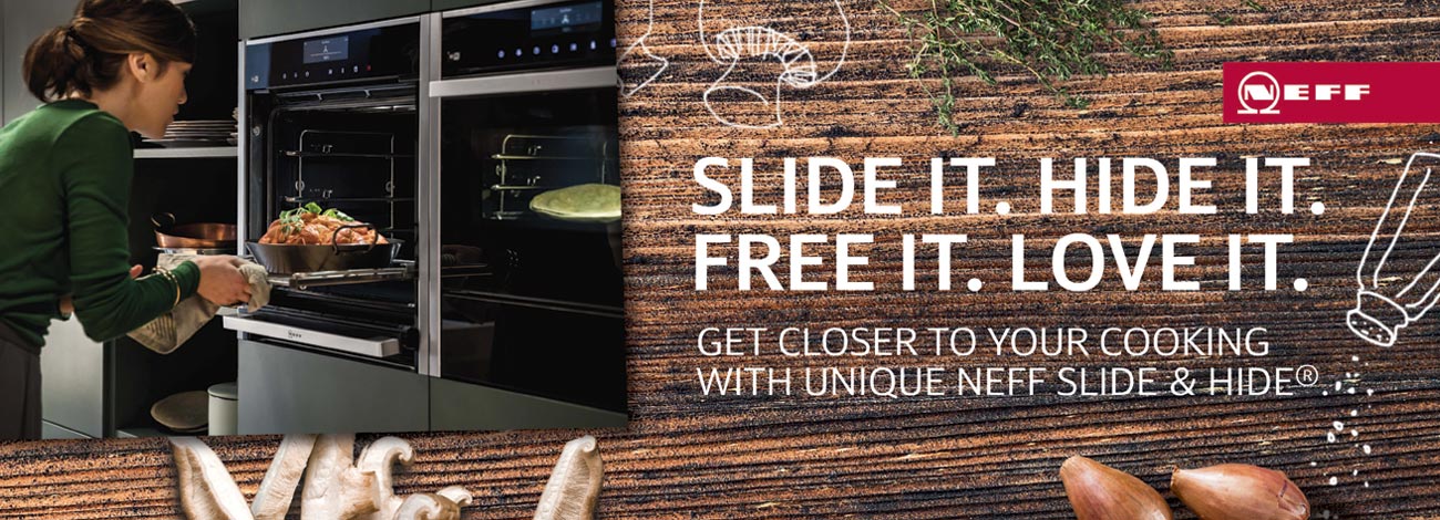 Cooking with Neff Slide & Hide