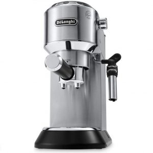 DeLonghi Dedica Style Barista Pump Coffee Maker EC685.M Silver DeLonghi Dedica Style Barista Pump Coffee Maker EC685.M Silver