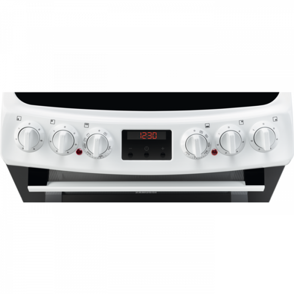 Zanussi 55cm White Electric Cooker | ZCV46250WA