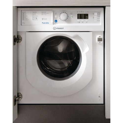 Indesit Integrated Washer Dryer BIWDIL75125UKN