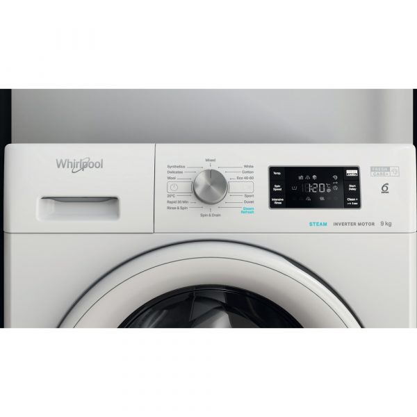 Whirlpool 9KG 1400 Spin Washing Machine ¦ FFB9458WV