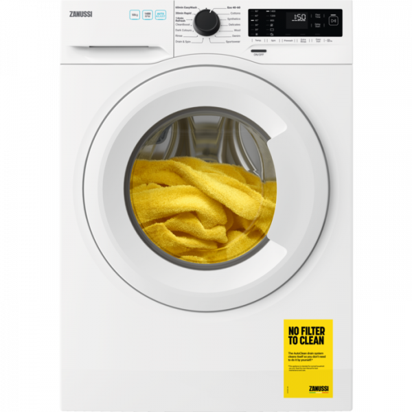 Zanussi 10KG 1400 Spin Washing Machine | ZWF144A2PW