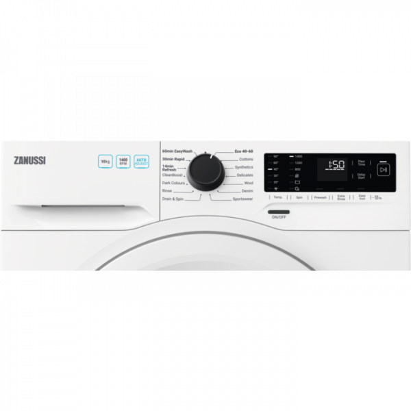 Zanussi 10KG 1400 Spin Washing Machine | ZWF144A2PW
