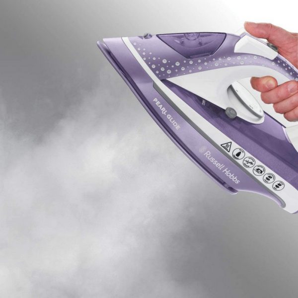 Russell Hobbs Pearl Glide Steam Lilac Iron 23974