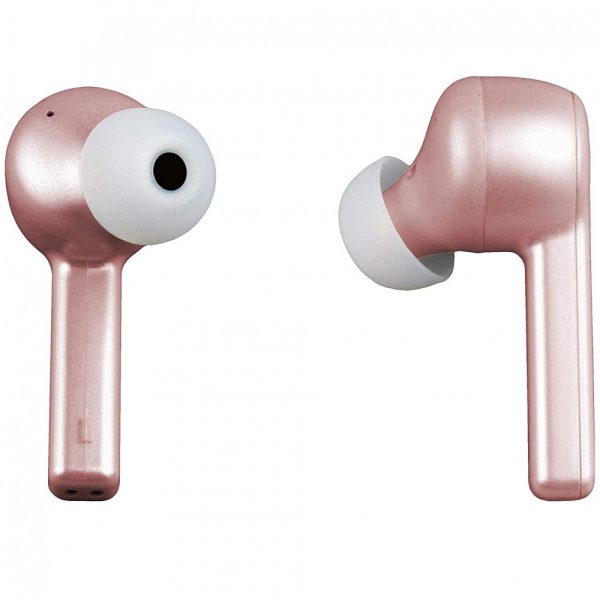 Toshiba True Wireless Bluetooth Earpods with Charging Case Rose Gold