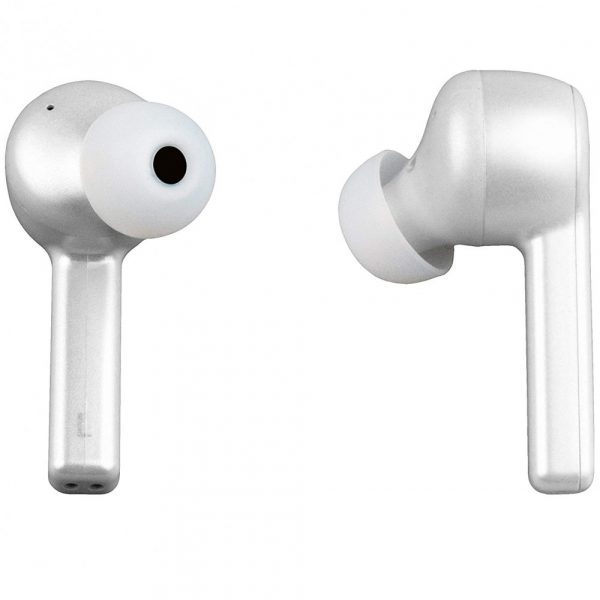 Toshiba True Wireless Bluetooth Earpods with Charging Case Rose Gold Marble