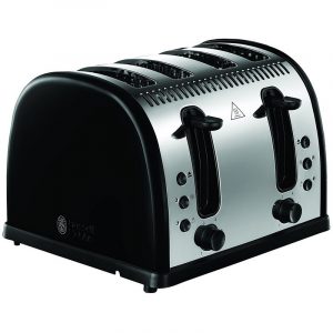 Russell Hobbs Legacy 4 Slice Toaster Black Russell Hobbs Legacy 4 Slice Toaster Black