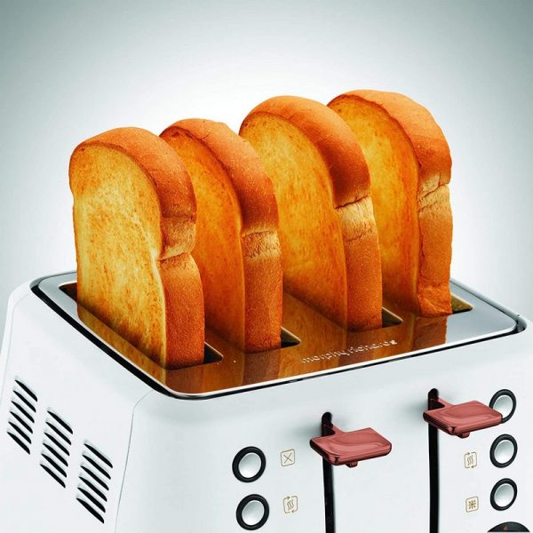 Morphy Richards Evoke 4 Slice Toaster White