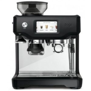 Sage Barista Touch Coffee Machine | Black Steel  | SES880BST4GUK1