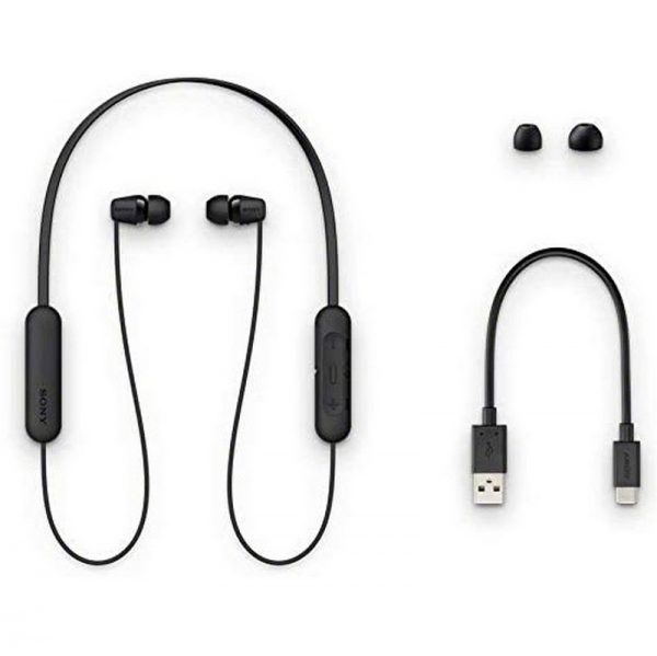 Sony WI-C200 Bluetooth Earphones | Black | WIC200B