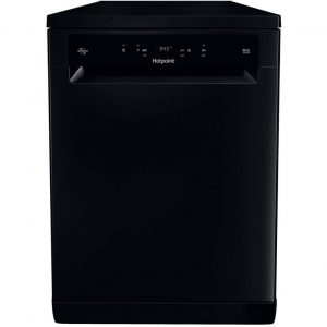 Hotpoint 60cm Black Dishwasher | HFC3C26WCBUK