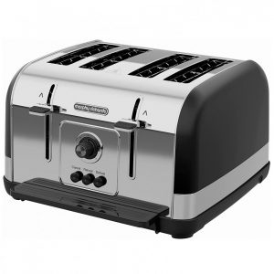 Morphy Richards Venture Black Toaster | 240131
