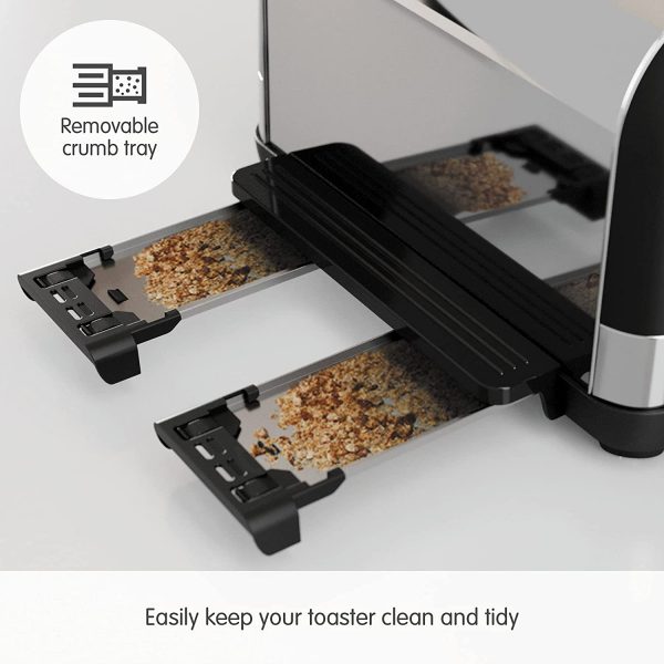 Morphy Richards Venture Black Toaster | 240131