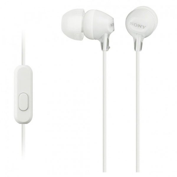 Sony MDREX15 Earphones | White | MDR-EX15APWZ