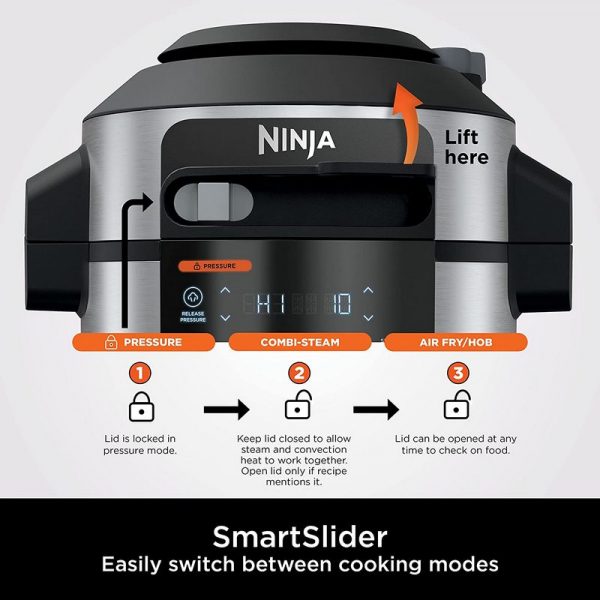 Ninja Foodi Max 14-in-1 SmartLid Multicooker | OL650UK