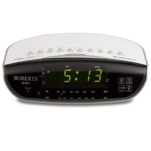 Roberts Chronologic VI Alarm Clock Radio | White | CR9971