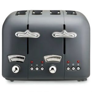DeLonghi Argento Flora Toaster Grey | CT04.GY