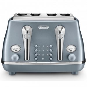 DeLonghi Icona Toaster Metallic Blue | CTOT4003AZ