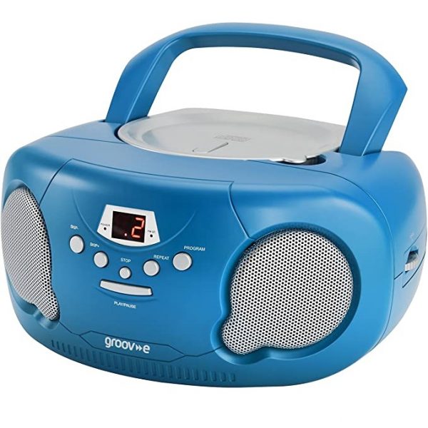 Groov-e Portable CD & Radio | Blue