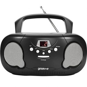 Groov-e Portable CD & Radio | Black