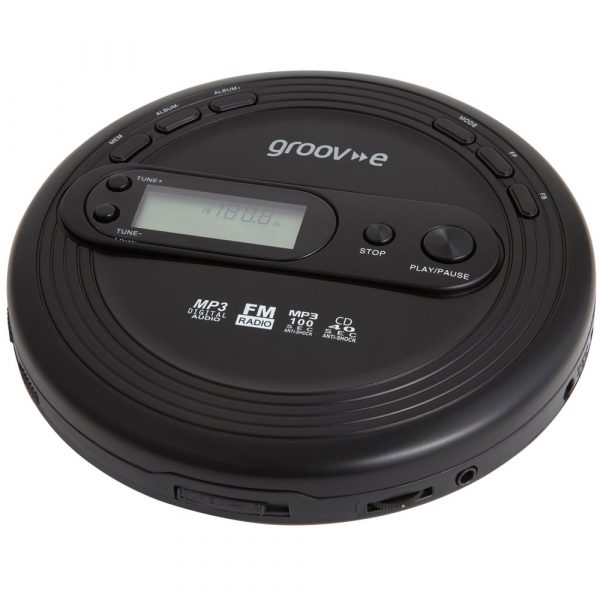 Groov-e CD Walkman & Radio | GVPS210/BK