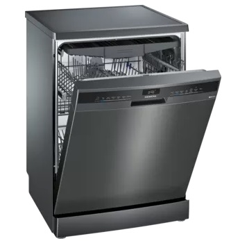 Siemens iQ300 60cm Black Dishwasher | SN23EC14CG