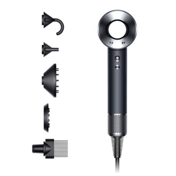 Dyson Supersonic Hair Dryer Black and Nickel | 386818-01