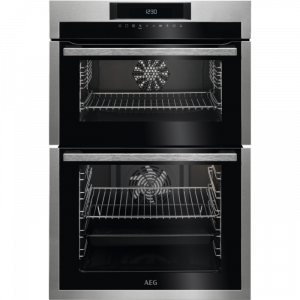 AEG 6000 Series Catalytic Double Oven | Stainless Steel | DCE731110M