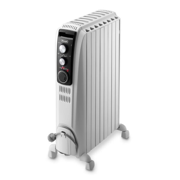 DeLonghi Dragon 4 Oil Filled 2KW Radiator with Timer | TRD40820T