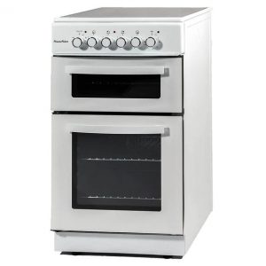 PowerPoint 50CM Twin Cavity Ceramic Cooker | White | P05C2SWH